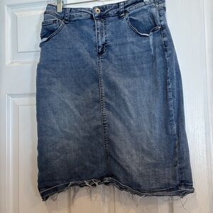 Denim Blue Women's Skirt